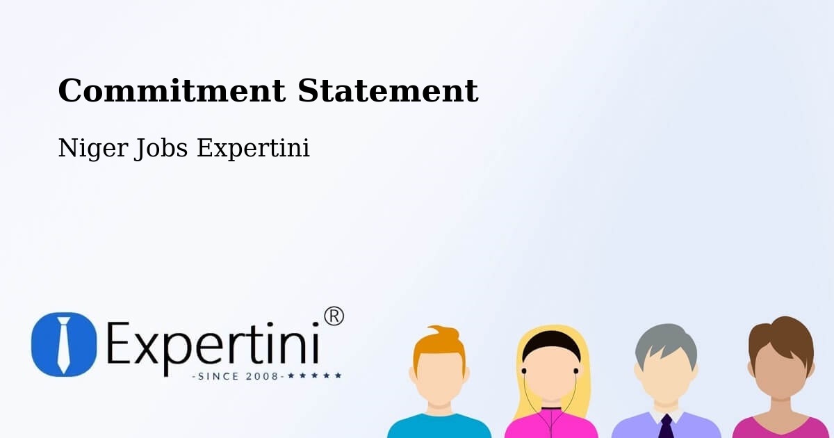 Corporate Commitment – Alaghsas - Niger Jobs Expertini